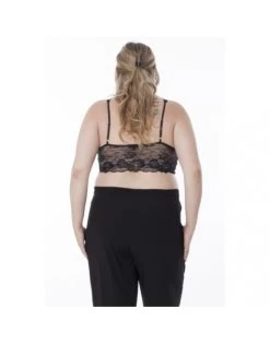 Alice&Jann Elaine Bralette Beha Zonder Beugel - Zwart - 9849 -Lingerie Kortingswinkel alicejann elaine bralette beha zonder beugel zwart 9849 3