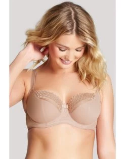 Cleo By Panache Asher Balconnet BH Kleine En Grote Maten 60-85 Cup D Tot J - Latte - 9971