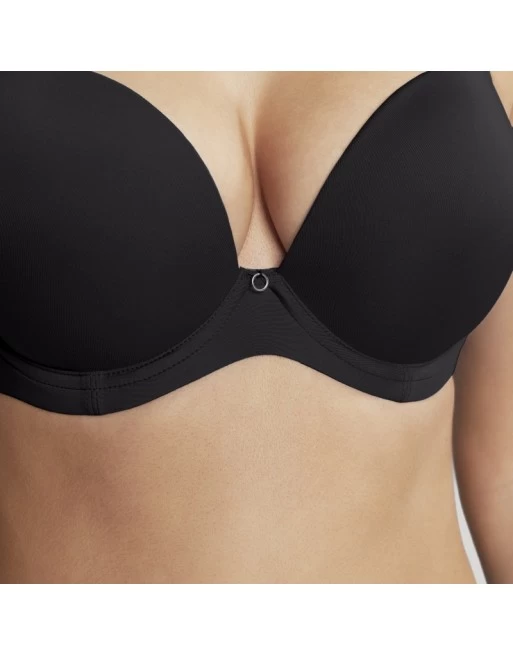 Cleo By Panache Faith Voorgevormde Plunge BH Kleine En Grote Maten 60-85 Cup D Tot H - Zwart - 10666 2 Cleo By Panache Faith Voorgevormde Plunge BH Kleine En Grote Maten 60-85 Cup D Tot H - Zwart - 10666 - Image 2