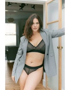 Cleo By Panache Lyzy Triangel Beha Zonder Beugel Grote Cupmaten D - K / T. 60-85 - Zwart - 9766 -Lingerie Kortingswinkel cleo by panache lyzy triangel beha zonder beugel grote cupmaten d k t 60 85 zwart 9766 5