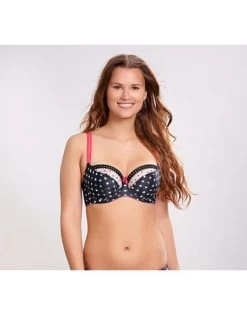 Cleo By Panache Minnie Balconnet Beha Grote Cupmaten - Gingham Print - 7431 -Lingerie Kortingswinkel cleo by panache minnie balconnet beha grote cupmaten gingham print 7431 2
