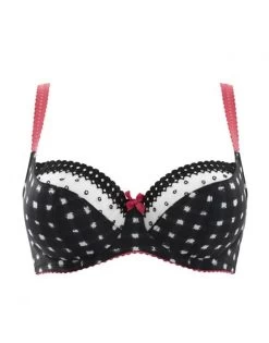 Cleo By Panache Minnie Balconnet Beha Grote Cupmaten - Gingham Print - 7431