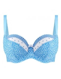 Cleo By Panache Minnie Balconnet Beha Kleine Cupmaten - Sky Blue Spot - 7431