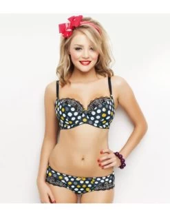 Cleo By Panache Zia Balconnet Beha Grote Cupmaten - Spot Print -Lingerie Kortingswinkel cleo by panache zia balconnet beha grote cupmaten spot print 2