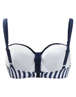 Cleo Swim Lucille Voorgevormde Bikini Beha Grote Cupmaten - Nautical Stripe - CW0062 -Lingerie Kortingswinkel cleo swim lucille voorgevormde bikini beha grote cupmaten nautical stripe cw0062 3