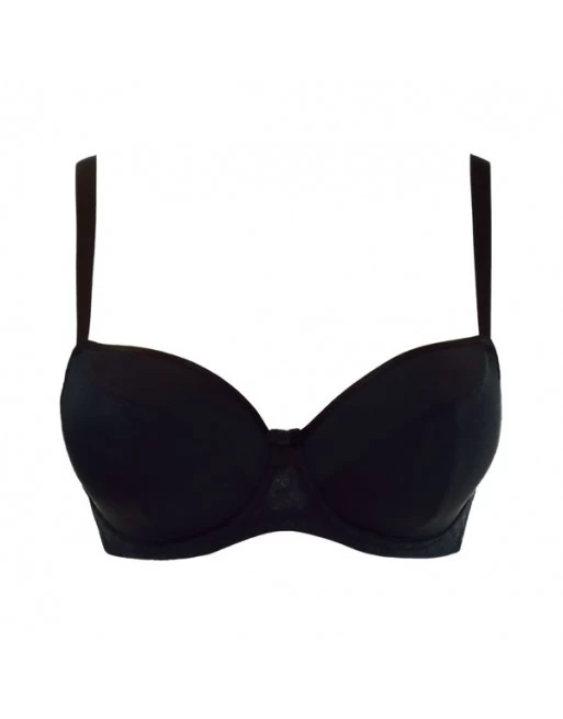 Curvy Kate Daily Dream Voorgevormde Balconnet Beha Grote Cupmaten - Zwart 2 Curvy Kate Daily Dream Voorgevormde Balconnet Beha Grote Cupmaten - Zwart - Image 2