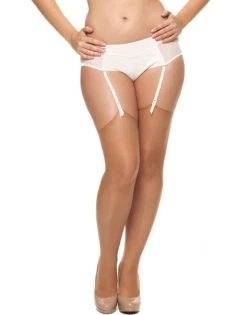 Curvy Kate Desire Shorty + Verwijderbare Jarretelles - Ivory