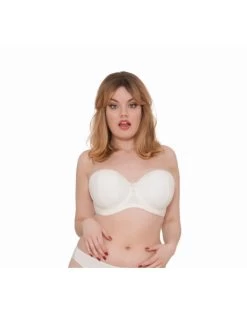 Curvy Kate Luxe Strapless/ Multiway Beha Grote Cupmaten - Ivory - CK2601 -Lingerie Kortingswinkel curvy kate luxe strapless multiway beha grote cupmaten ivory ck2601 6