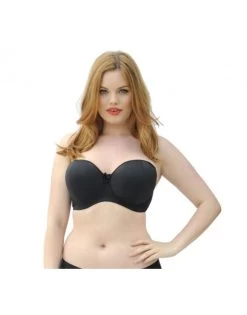 Curvy Kate Luxe Strapless/Multiway Beha Grote Cupmaten - Zwart - CK2601 -Lingerie Kortingswinkel curvy kate luxe straplessmultiway beha grote cupmaten zwart ck2601 4