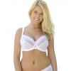 Curvy Kate Portia Balconnet Beha Grote Cupmaten - Wit/roze - CK4001