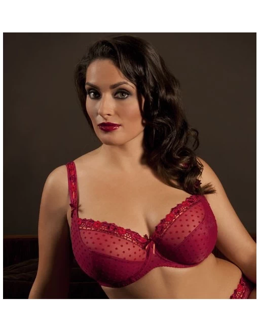 Curvy Kate Princess Balconnet Beha Grote Cupmaten - Scarlett/Chili 2 Curvy Kate Princess Balconnet Beha Grote Cupmaten - Scarlett/Chili - Image 2
