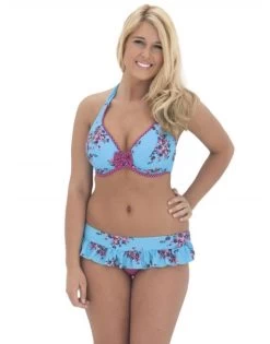 Curvy Kate Swim Beach Bloom Halter Bikini Beha Grote Cupmaten - Topaz Floral - CS2121 -Lingerie Kortingswinkel curvy kate swim beach bloom halter bikini beha grote cupmaten topaz floral cs2121 3