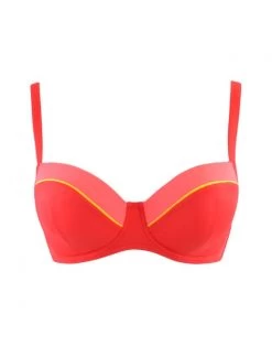 Curvy Kate Swim Bon Voyage Voorgevormde Balconnet Bikini Beha Grote Cupmaten - Safron - CS3211