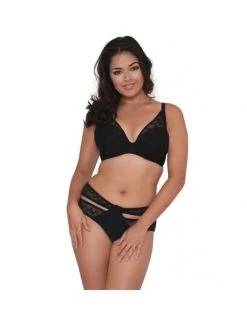 Curvy Kate Swim Hi Voltage Voorgevormde Plunge Bikini Grote Cupmaten - Zwart - CS4151 -Lingerie Kortingswinkel curvy kate swim hi voltage voorgevormde plunge bikini grote cupmaten zwart cs4151 6
