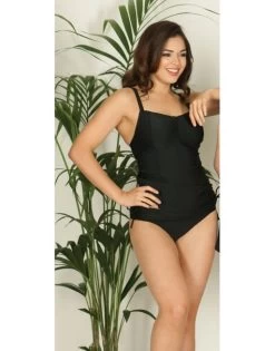 Curvy Kate Swim Jetty Tankini Grote Cupmaten - Zwart - CS3506 -Lingerie Kortingswinkel curvy kate swim jetty tankini grote cupmaten zwart cs3506 6