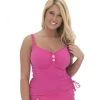 Curvy Kate Swim Luau Love Tankini Grote Cupmaten - Flamingo - CS1906