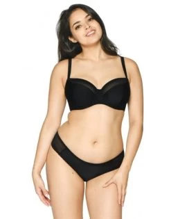 Curvy Kate Swim Sheer Class Balconnet Bikini Beha Grote Cupmaten - Zwart - CS0013 -Lingerie Kortingswinkel curvy kate swim sheer class balconnet bikini beha grote cupmaten zwart cs0013 6