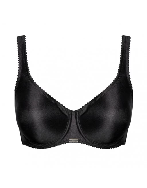 Dacapo Sinfonie Naadloze Minimizer Beugel BH Kleine - Grote Maten 70-115 Cup B - H - Zwart - 322616 1 Dacapo Sinfonie Naadloze Minimizer Beugel BH Kleine - Grote Maten 70-115 Cup B - H - Zwart - 322616