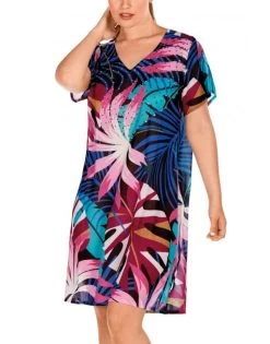 Dolores Cortés Kaftan/Strandjurk Met Korte Mouwen - 2771 - 3229