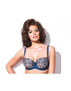 Panache Masquerade Persia Balconnet Beha Grote Cupmaten - Sapphire - 6581 -Lingerie Kortingswinkel masquerade persia balconnet beha grote cupmaten sapphire 6581 2
