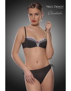 Nikol Djumon Elisabeth Voorgevormde Balconnet Beha - Zwart -Lingerie Kortingswinkel nikol djumon elisabeth voorgevormde balconnet beha zwart 4