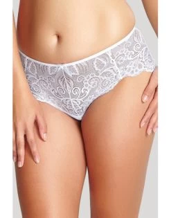 Panache Andorra Shorty Kleine - Grote Maten 34-46 - Wit - 5674 -Lingerie Kortingswinkel panache andorra shorty kleine grote maten 34 46 wit 5674 2