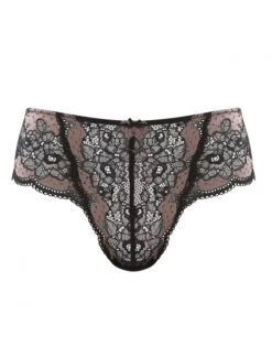 Panache Clara Slip Kleine - Grote Maten 34-46 - Taupe/Black - 7252 -Lingerie Kortingswinkel panache clara slip kleine grote maten 34 46 taupeblack 7252 2