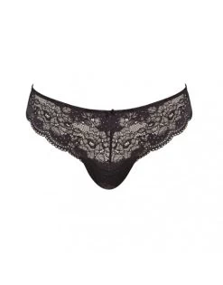 Panache Clara String Kleine - Grote Maten 34-46 - Charcoal/Black - 7259 -Lingerie Kortingswinkel panache clara string kleine grote maten 34 46 charcoalblack 7259 3