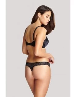 Panache Clara String Kleine - Grote Maten 34-46 - Charcoal/Black - 7259 -Lingerie Kortingswinkel panache clara string kleine grote maten 34 46 charcoalblack 7259 5