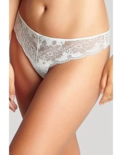 Panache Clara String Kleine - Grote Maten 34-46 - Ivory - 7259 -Lingerie Kortingswinkel panache clara string kleine grote maten 34 46 ivory 7259 2