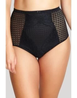 Panache Envy Gaine Slip Kleine - Grote Maten 34-46 - Zwart - 7284 -Lingerie Kortingswinkel panache envy gaine slip kleine grote maten 34 46 zwart 7284 2