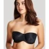 Panache Evie Strapless Bandeau BH Kleine En Grote Maten 65-90 Cup D Tot H - Zwart - 5320
