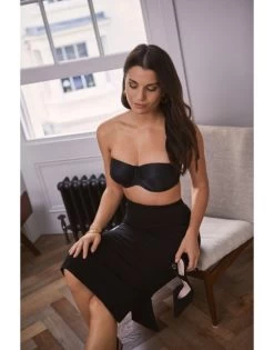 Panache Evie Strapless Bandeau BH Kleine En Grote Maten 65-90 Cup D Tot H - Zwart - 5320 -Lingerie Kortingswinkel panache evie strapless bandeau bh kleine en grote maten 65 90 cup d tot h zwart 5320 6