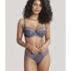 Panache Jasmine Rio Slip Kleine - Grote Maten 34-46 - Grey Animal - 6952