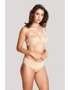 Panache Porcelain Élan Strapless Beha Grote Cupmaten D - G / T. 60-85 - Nude - 7320 -Lingerie Kortingswinkel panache porcelain elan strapless beha grote cupmaten d g t 60 85 nude 7320 4