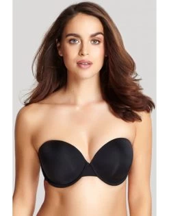 Panache Porcelain Èlan Strapless Beha Grote Cupmaten D - G / T. 60-85 - Zwart - 7320