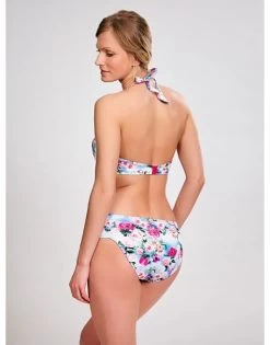 Panache Swim Alanis Bikini Slip Kleine - Grote Maten 34-46 - Blue Floral - SW1149 -Lingerie Kortingswinkel panache swim alanis bikini slip kleine grote maten 34 46 blue floral sw1149 4