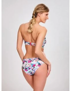 Panache Swim Alanis Bikini Slip Kleine - Grote Maten 34-46 - Blue Floral - SW1149 -Lingerie Kortingswinkel panache swim alanis bikini slip kleine grote maten 34 46 blue floral sw1149 5