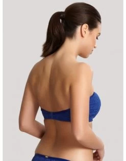 Panache Swim Anya Crochet Twist Bandeau Bikini Beha Grote Cupmaten - French Blue - SW1253 -Lingerie Kortingswinkel panache swim anya crochet twist bandeau bikini beha grote cupmaten french blue sw1253 4