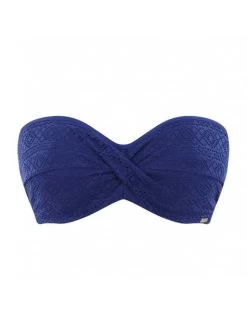 Panache Swim Anya Crochet Twist Bandeau Bikini Beha Grote Cupmaten - French Blue - SW1253 -Lingerie Kortingswinkel panache swim anya crochet twist bandeau bikini beha grote cupmaten french blue sw1253 5