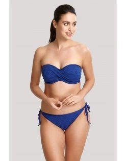 Panache Swim Anya Crochet Twist Bandeau Bikini Beha Grote Cupmaten - French Blue - SW1253 -Lingerie Kortingswinkel panache swim anya crochet twist bandeau bikini beha grote cupmaten french blue sw1253 7