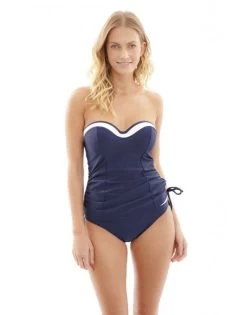 Panache Swim Anya Cruise Bikini Slip Kleine - Grote Maten 34-46 - Navy White - SW1096 -Lingerie Kortingswinkel panache swim anya cruise bikini slip kleine grote maten 34 46 navy white sw1096 4