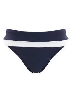 Panache Swim Anya Cruise Bikini Slip Met Omslag Kleine - Grote Maten 34-46 - Navy/White - SW1097 -Lingerie Kortingswinkel panache swim anya cruise bikini slip met omslag kleine grote maten 34 46 navywhite sw1097 2