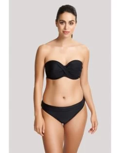 Panache Swim Anya Riva Bikini Slip Met Omslag Kleine - Grote Maten 34-46 - Zwart - SW1307