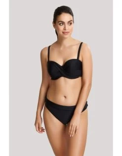 Panache Swim Anya Riva Bikini Slip Met Omslag Kleine - Grote Maten 34-46 - Zwart - SW1307 -Lingerie Kortingswinkel panache swim anya riva bikini slip met omslag kleine grote maten 34 46 zwart sw1307 3