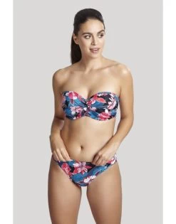 Panache Swim Anya Riva Print Bikini Slip Kleine - Grote Maten 34-46 - Blue Floral - SW1409 -Lingerie Kortingswinkel panache swim anya riva print bikini slip kleine grote maten 34 46 blue floral sw1409 5