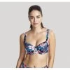 Panache Swim Anya Riva Print Hele Cup Bikini BH Kleine En Grote Maten 65-85 Cup D Tot K - Blue Floral - SW1405