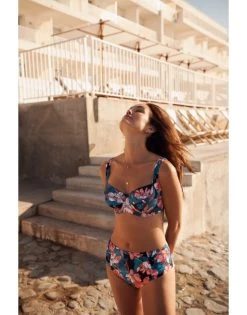 Panache Swim Anya Riva Print Hele Cup Bikini BH Kleine En Grote Maten 65-85 Cup D Tot K - Blue Floral - SW1405 -Lingerie Kortingswinkel panache swim anya riva print hele cup bikini bh kleine en grote maten 65 85 cup d tot k blue floral sw1405 6