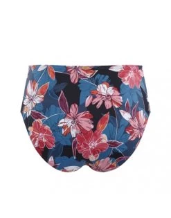 Panache Swim Anya Riva Print Midi Bikini Slip Kleine - Grote Maten 34-46 - Blue Floral - SW1407 -Lingerie Kortingswinkel panache swim anya riva print midi bikini slip kleine grote maten 34 46 blue floral sw1407 3