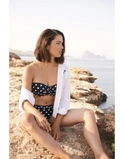 Panache Swim Anya Riva Spot Bikini Slip Kleine - Grote Maten 34-46 - Navy/Vanilla - SW1456 -Lingerie Kortingswinkel panache swim anya riva spot bikini slip kleine grote maten 34 46 navyvanilla sw1456 4